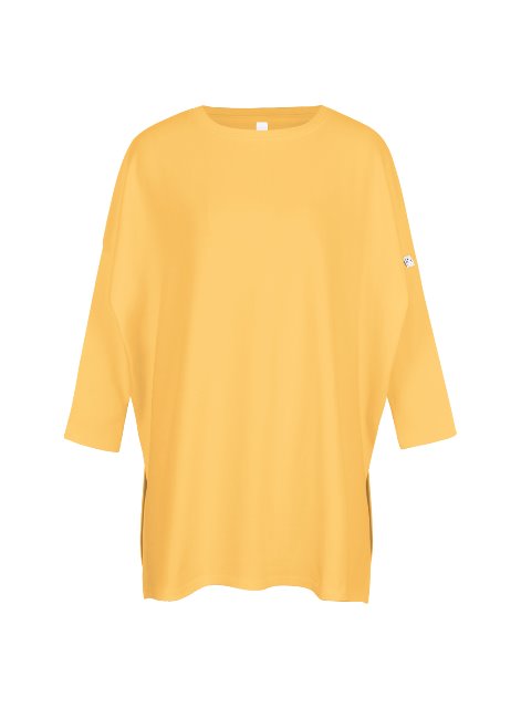 W.Daily span T-shirts  Mustard 