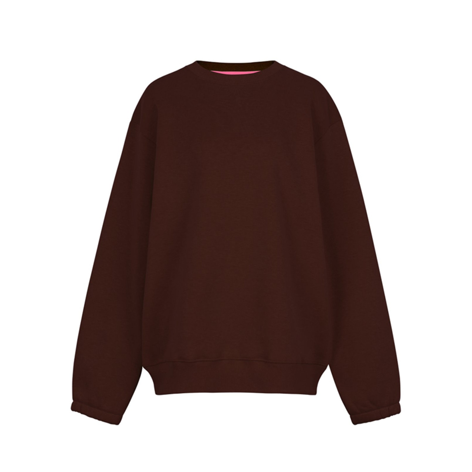 W.Winter basic sweatshirts (기모)Choco brown 