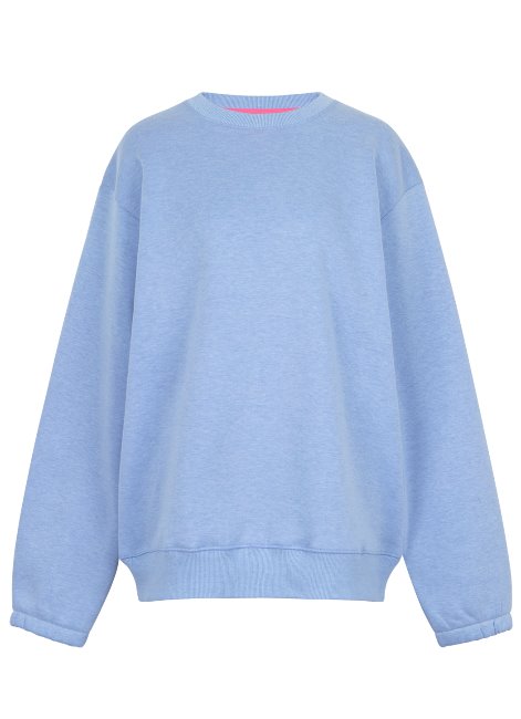 W.Winter basic sweatshirts (기모) Pale blue